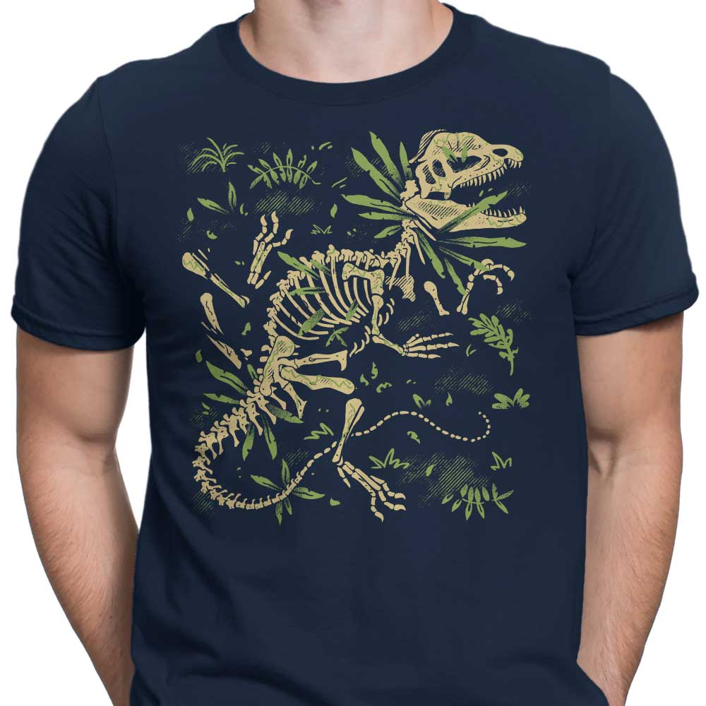 Men's Clothing Featuring Dilophosaurus Fossil Designs by Fitas Artwork