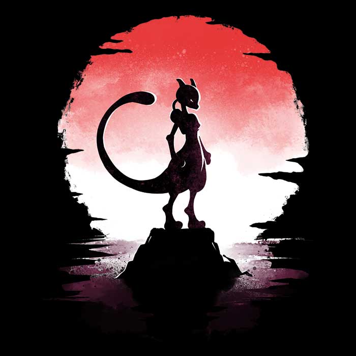 Mysterious Psychic Under the Moon Men's Clothing