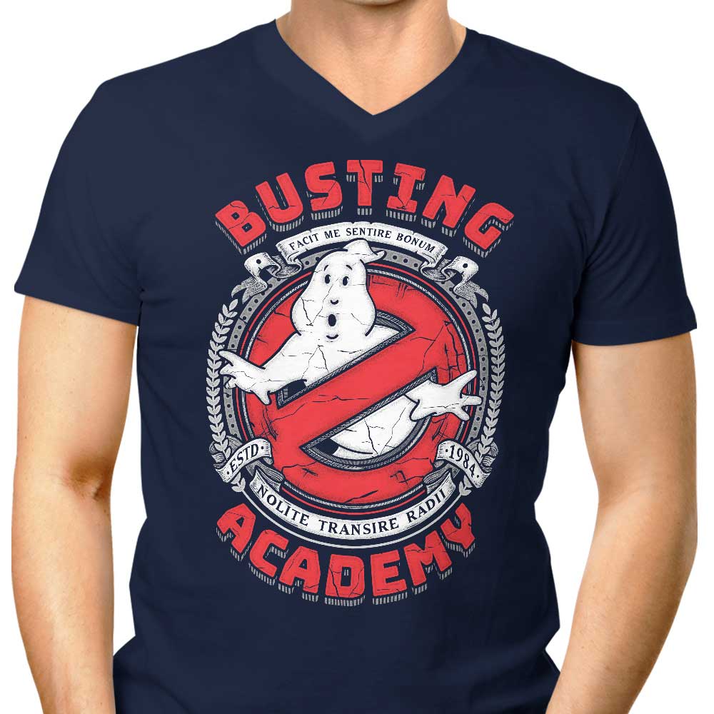 Busting Academy Men's V-Neck T-Shirt