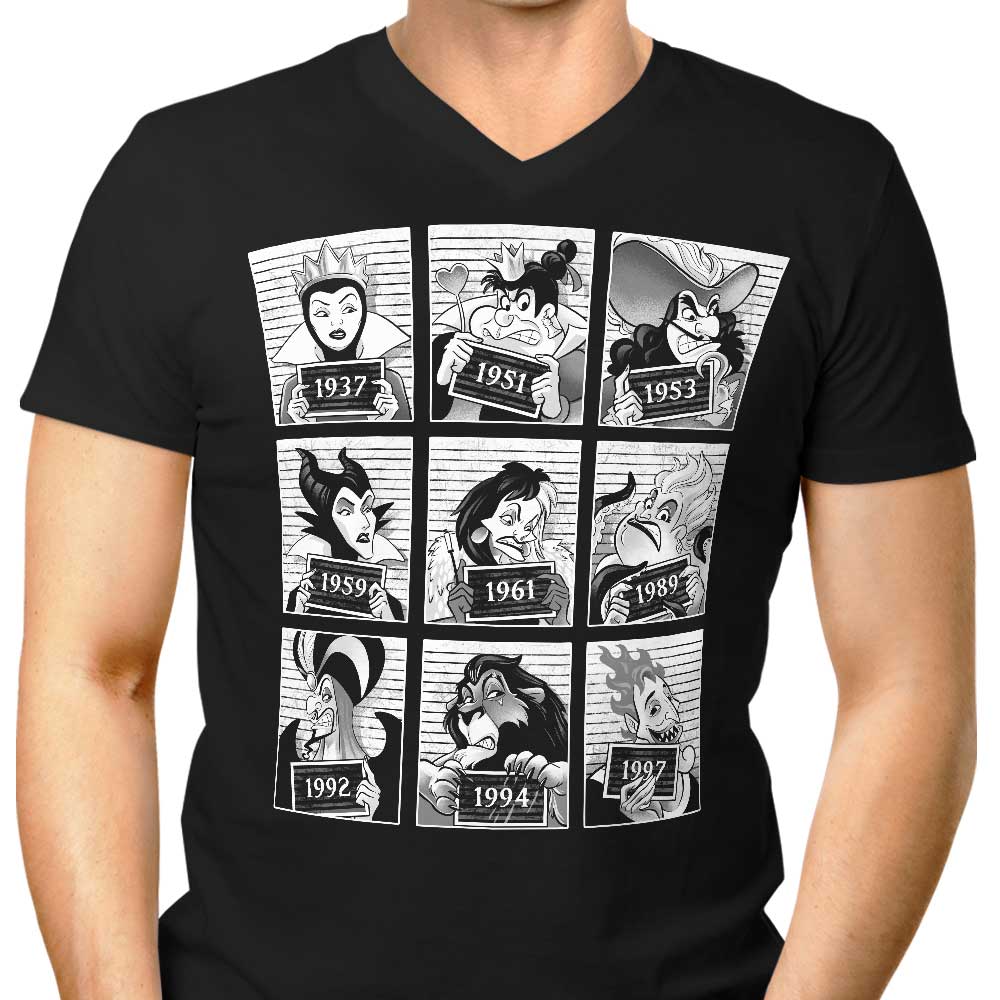 Magical Prison Men's Stylish V-Neck T-Shirt