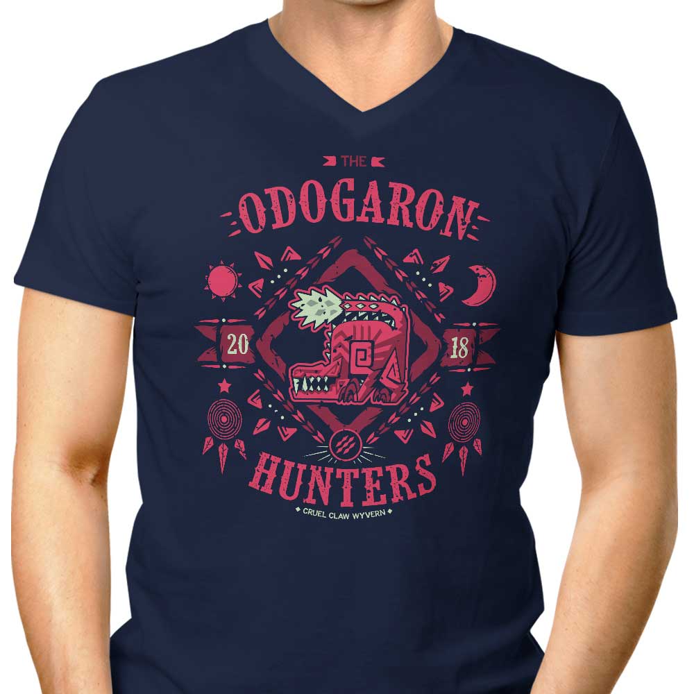 The Hunters of Odogaron - Men's V-Neck T-Shirt