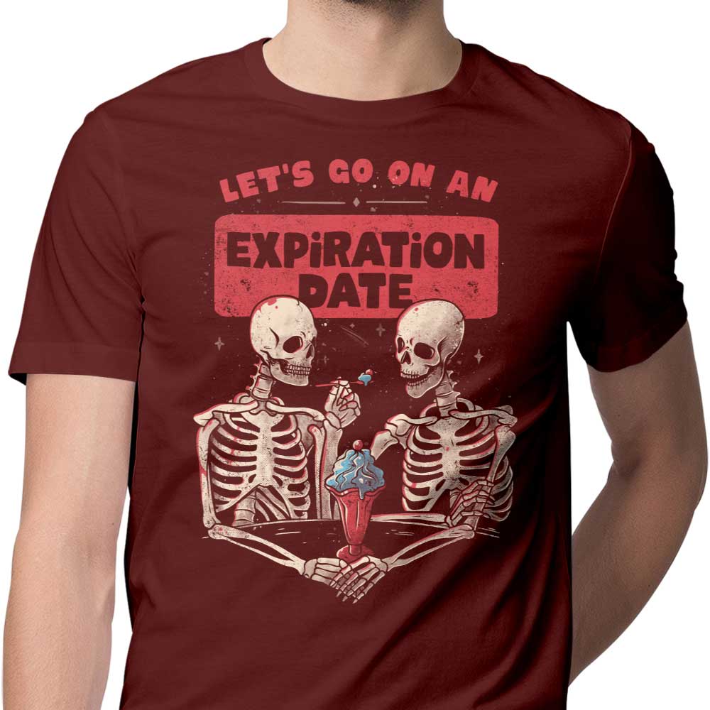 Edu.ely Men's Expiration Date Apparel: T-Shirts in Various Sizes