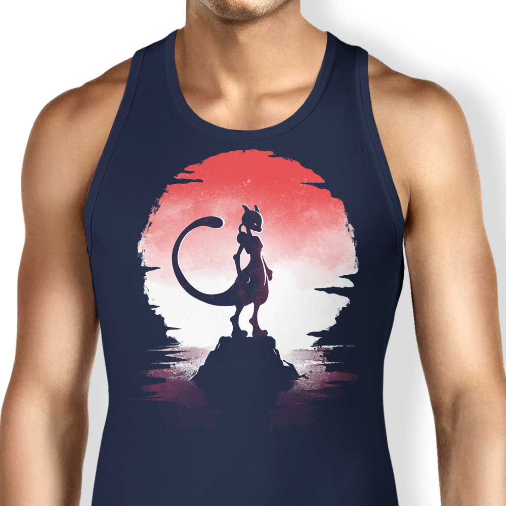Mysterious Psychic-themed Tank Top Under the Moonlight