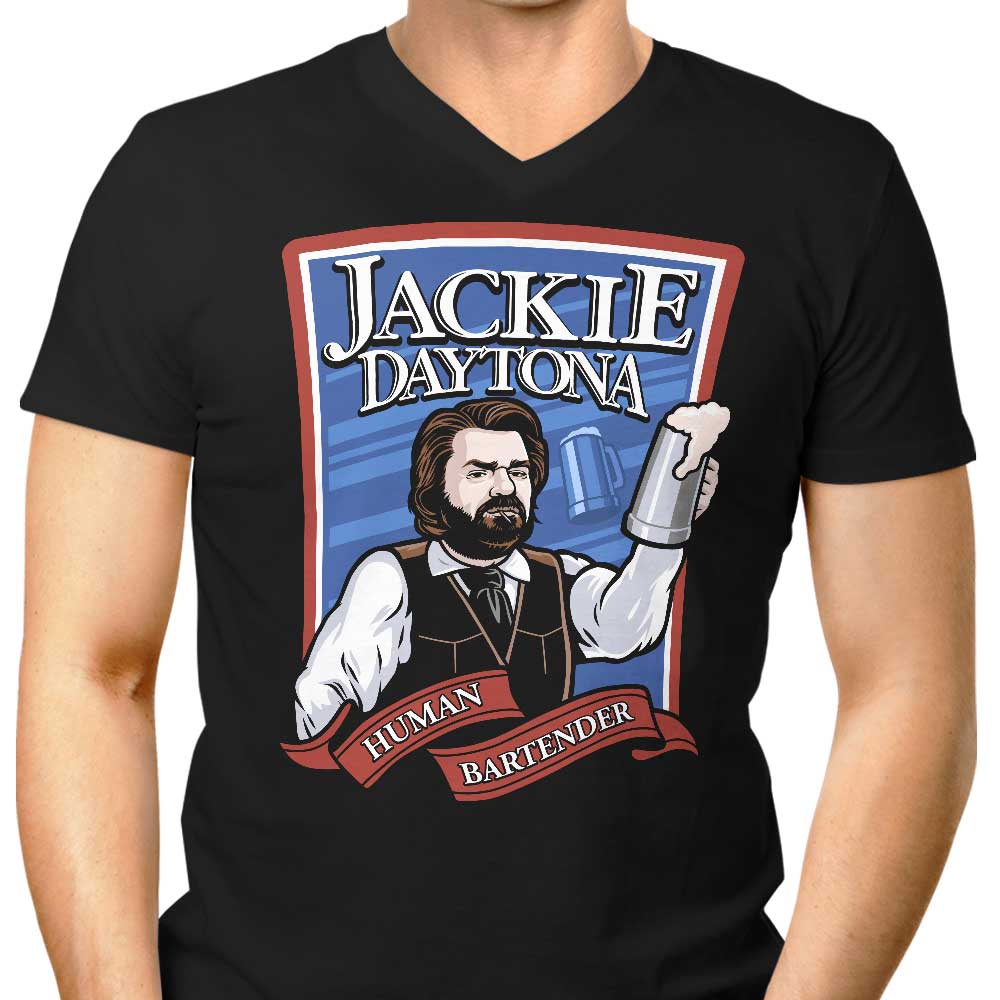 Stylish Men's V-Neck Inspired by Jackie Daytona
