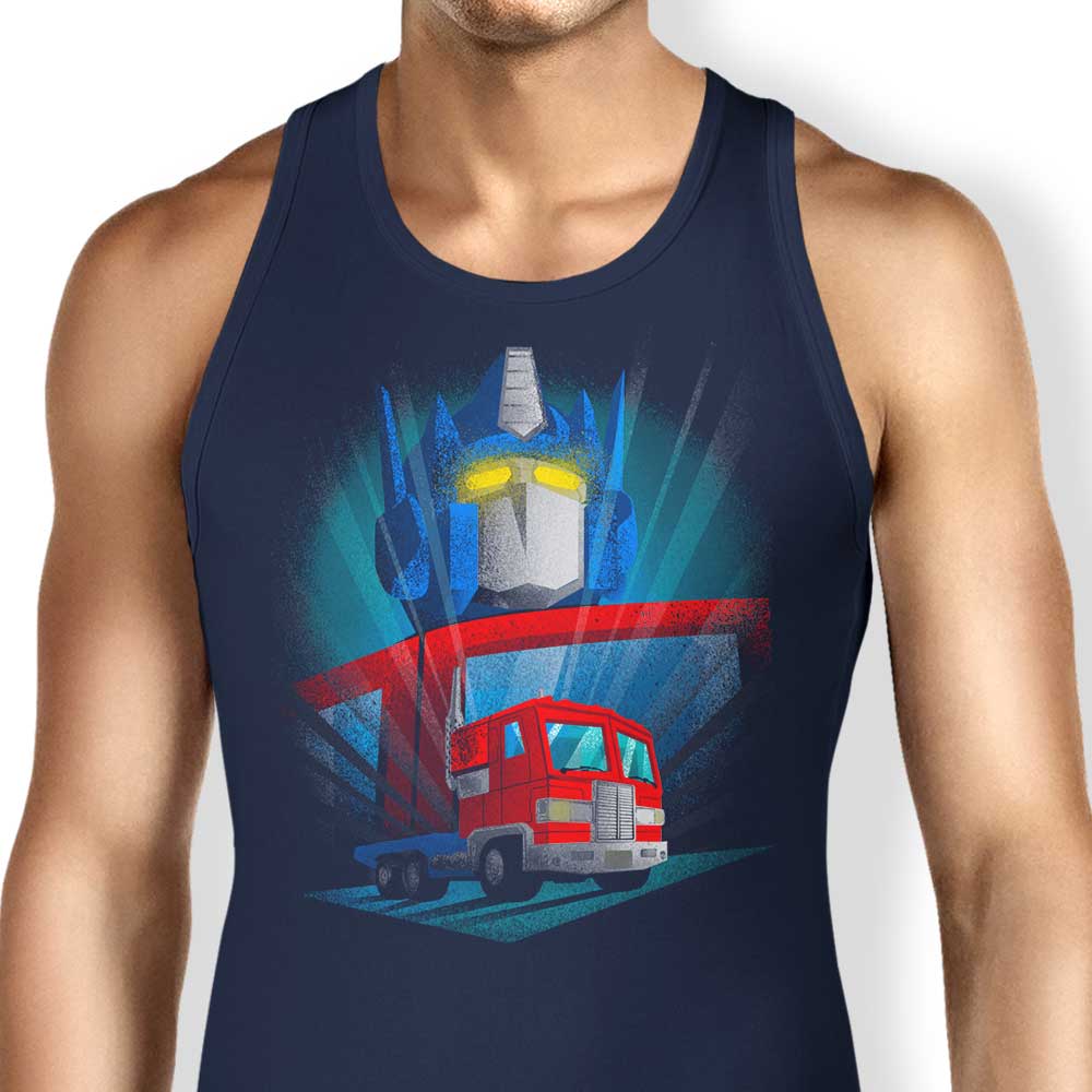 Retro-Style Prime Vintage Tank Top by Donnie Illustrations