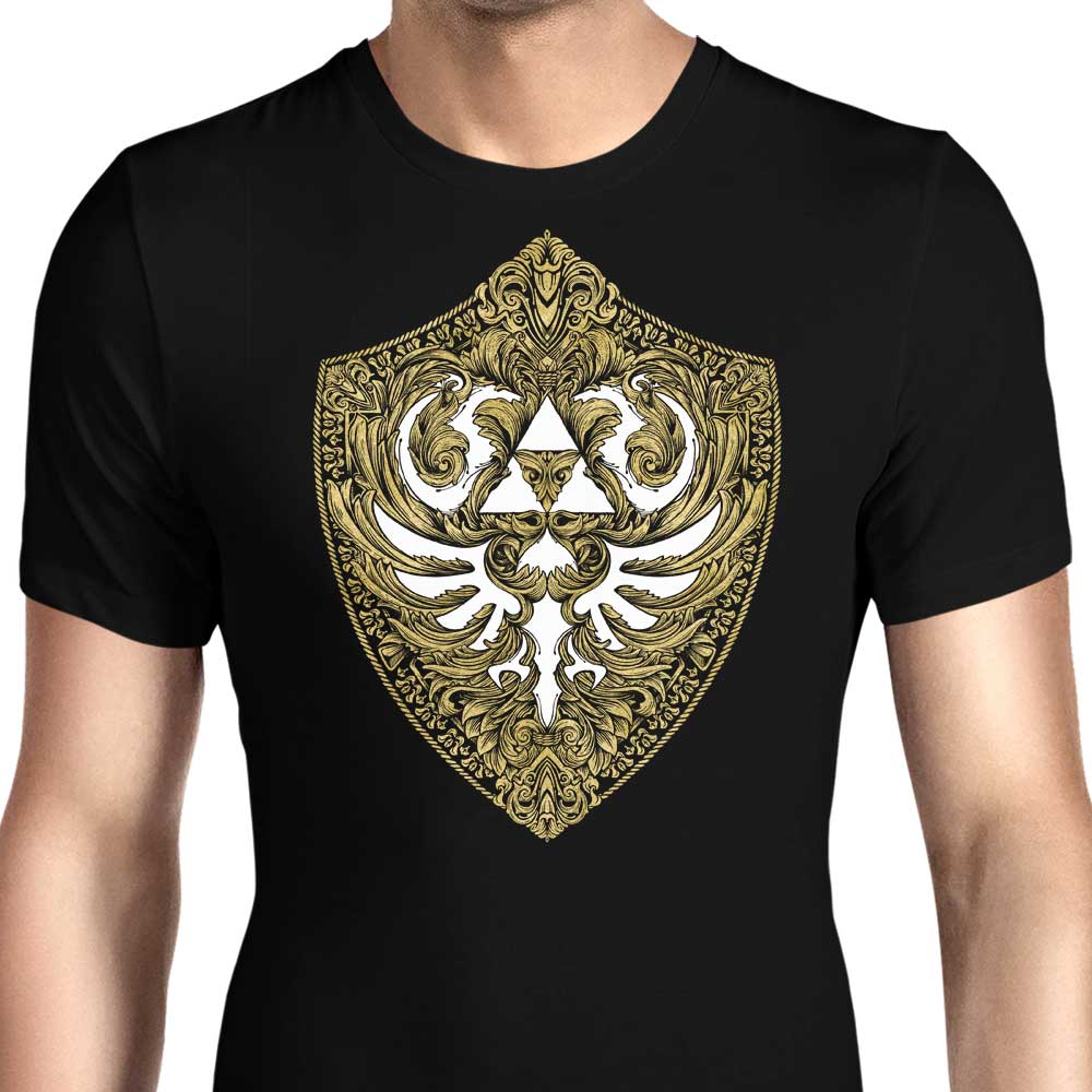 Gold Hylian Victoriana Men's Fashion Apparel - T-Shirts and Premium T-Shirts