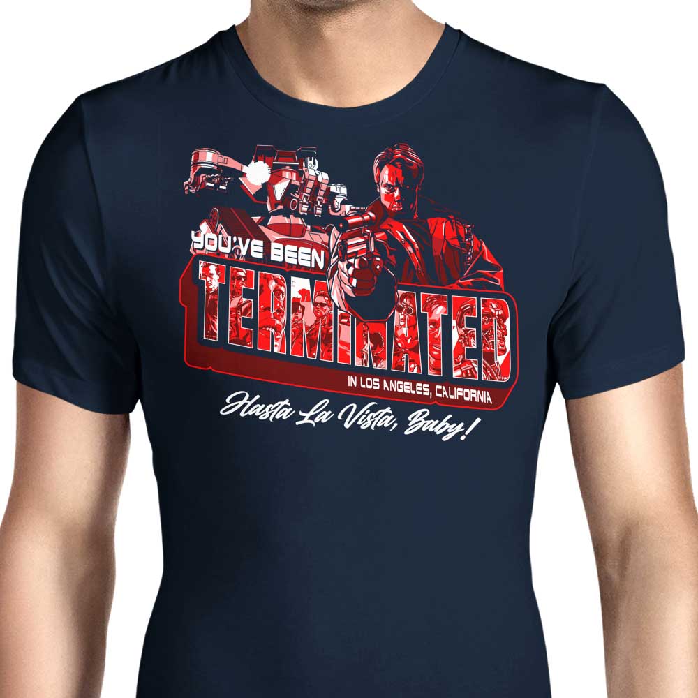 Men's 'You've Been Terminated' Apparel Collection - T-Shirts and Premium T-Shirts