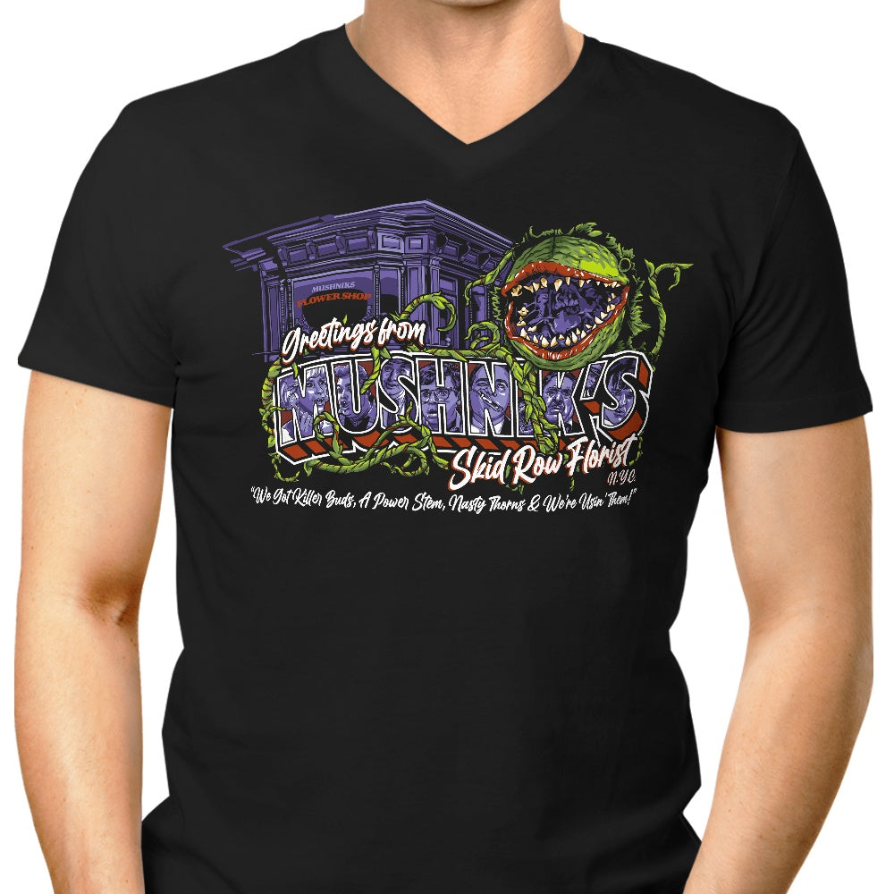 Killer Buds Men's Stylish V-Neck T-Shirt