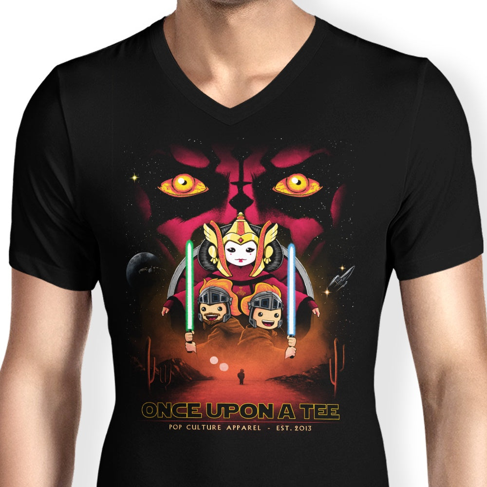 Teesgeex's Men's V-Neck T-Shirt - Tee Wars: Episode I