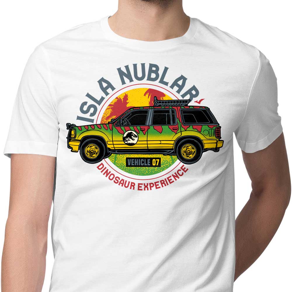 Men's Dinosaur-themed Fashion Experience Apparel