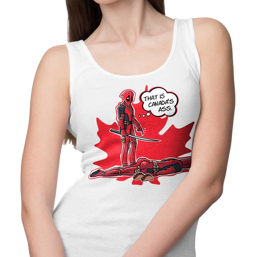 Canada's Behind Unisex and Women's Stylish Tank Tops