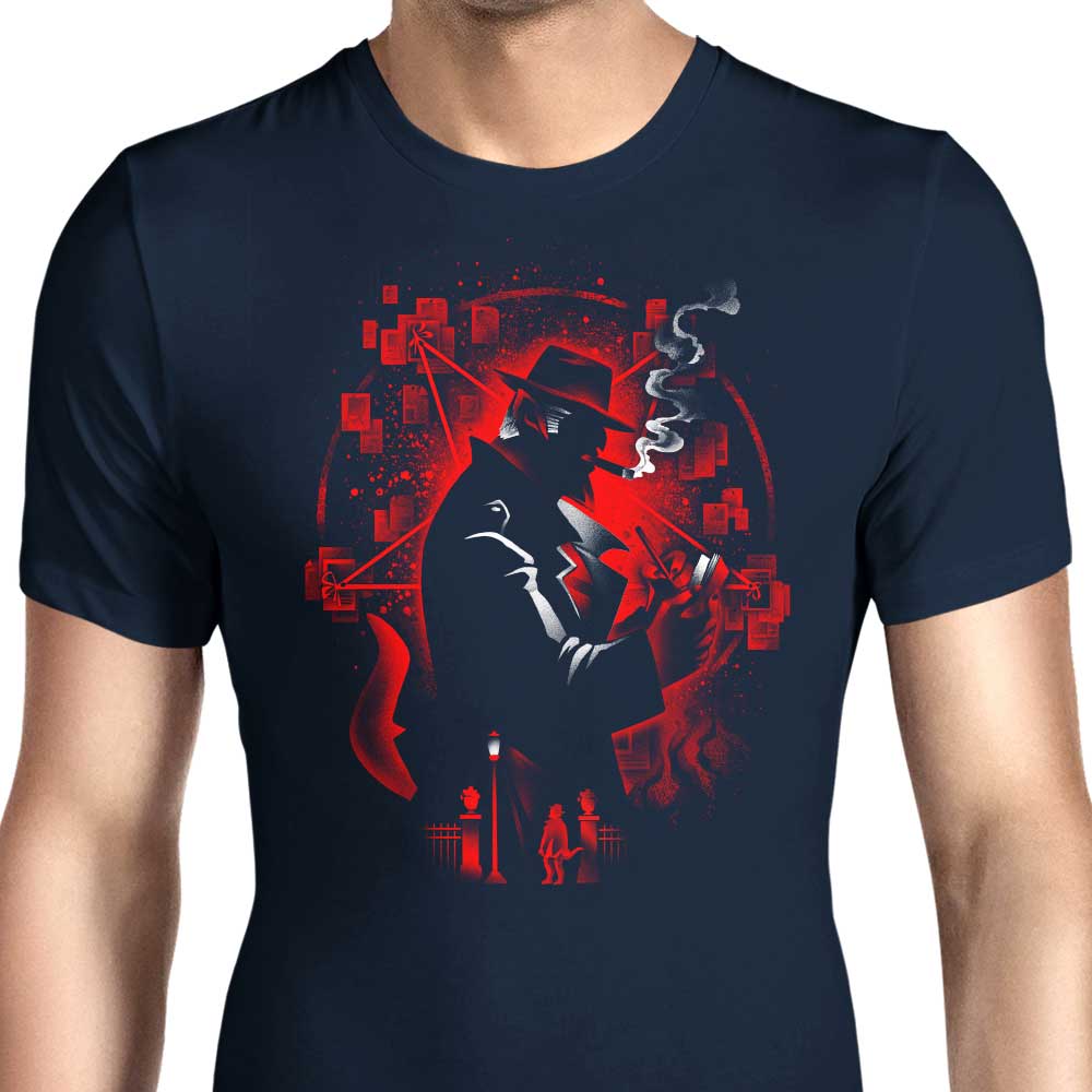Alemaglia Demon Detective - Stylish Men's T - Shirts Collection