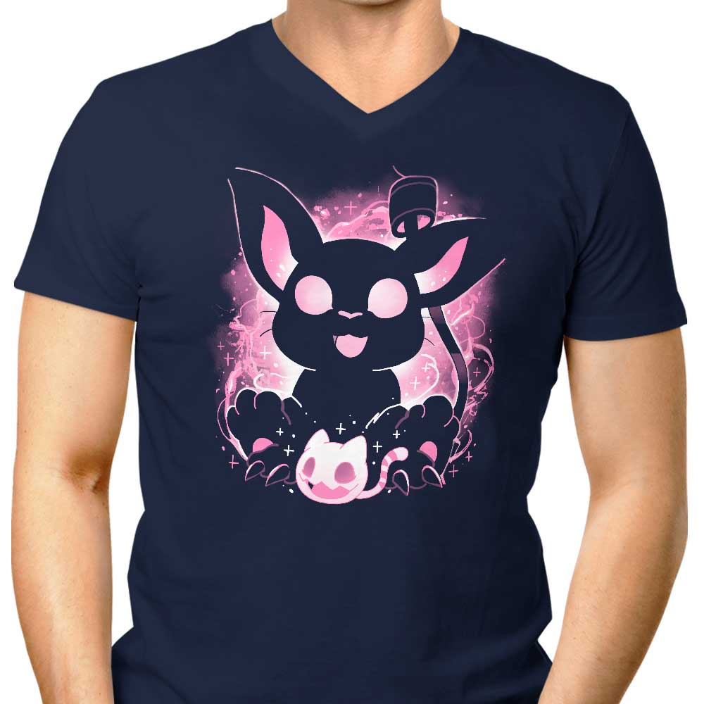 Digital Lighting Men's V-Neck T-Shirt