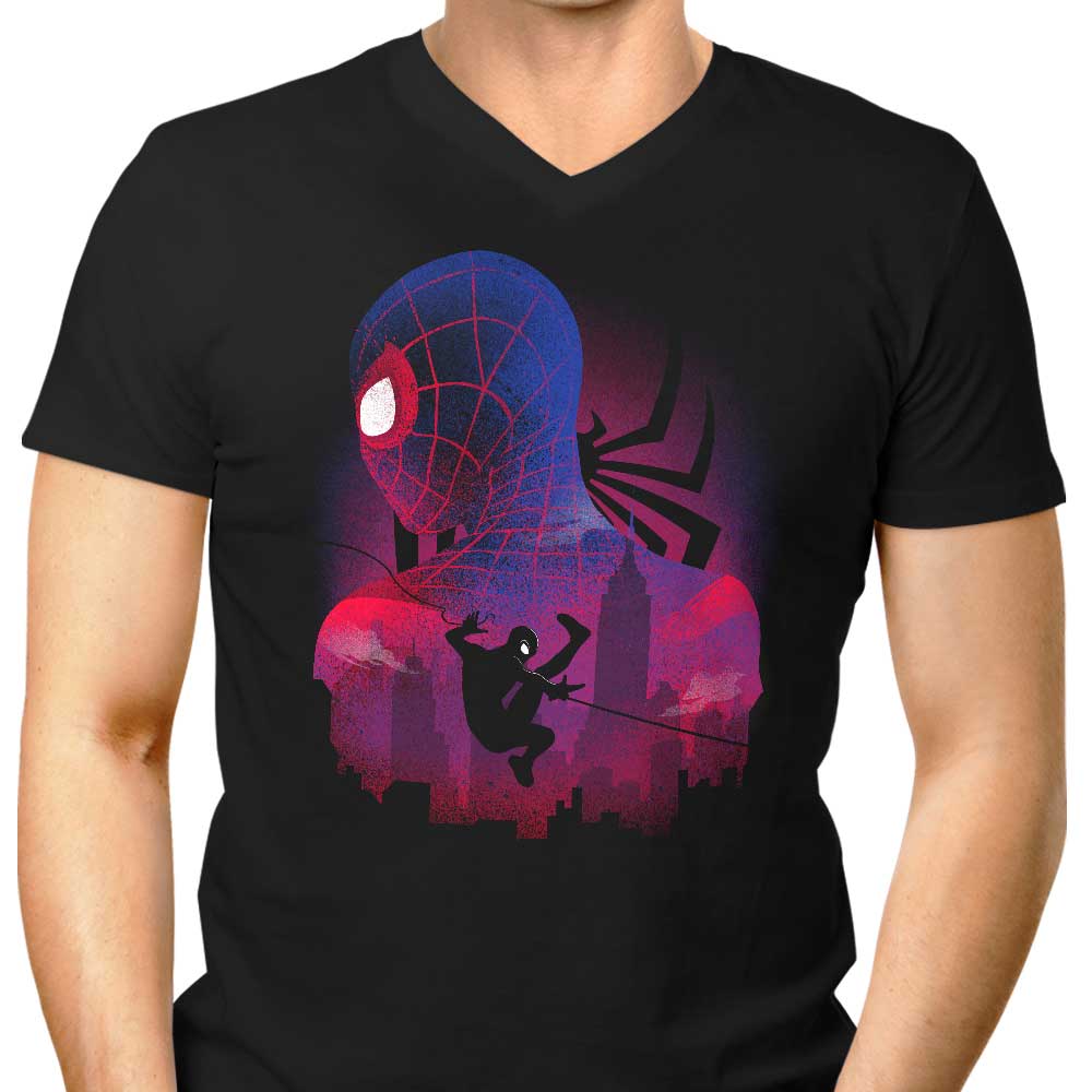 Men's Spin Brand V-Neck T-Shirt