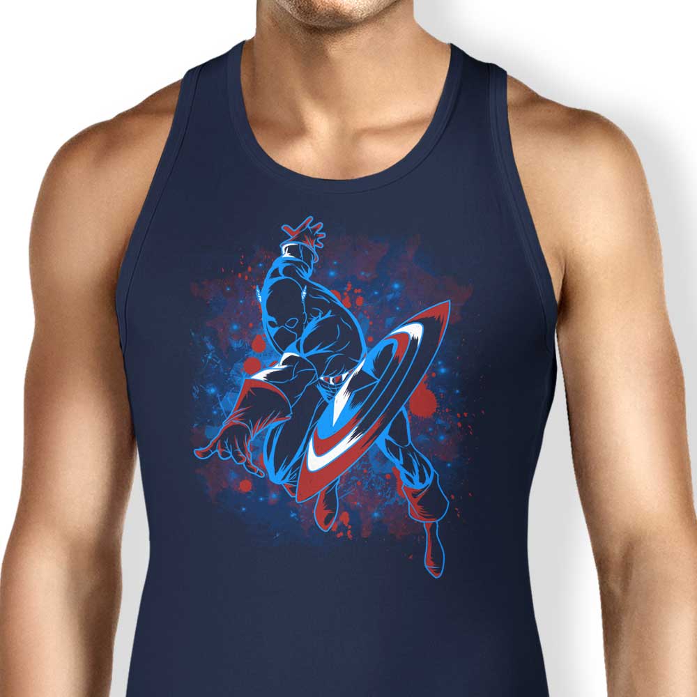 Inked Captain Stylish Men's and Unisex Tank Top for Fashionable Wear