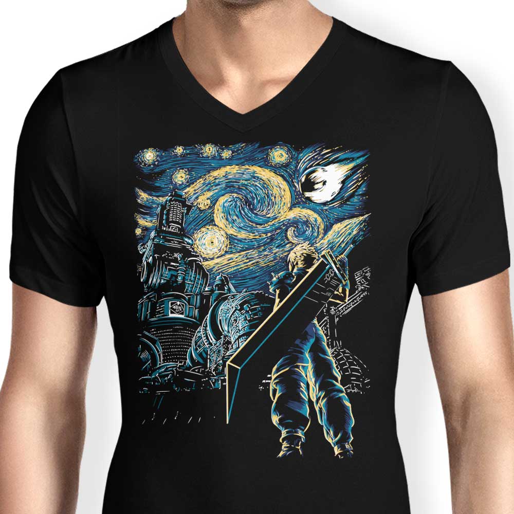 Men's Remastered Starry V-Neck T-Shirt