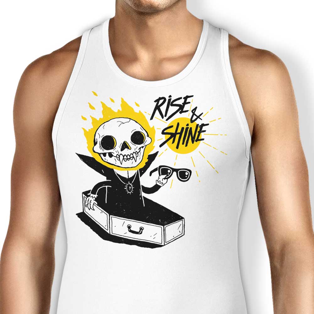 DinoMike's Comfortable Rise and Shine Tank Tops for All Genders