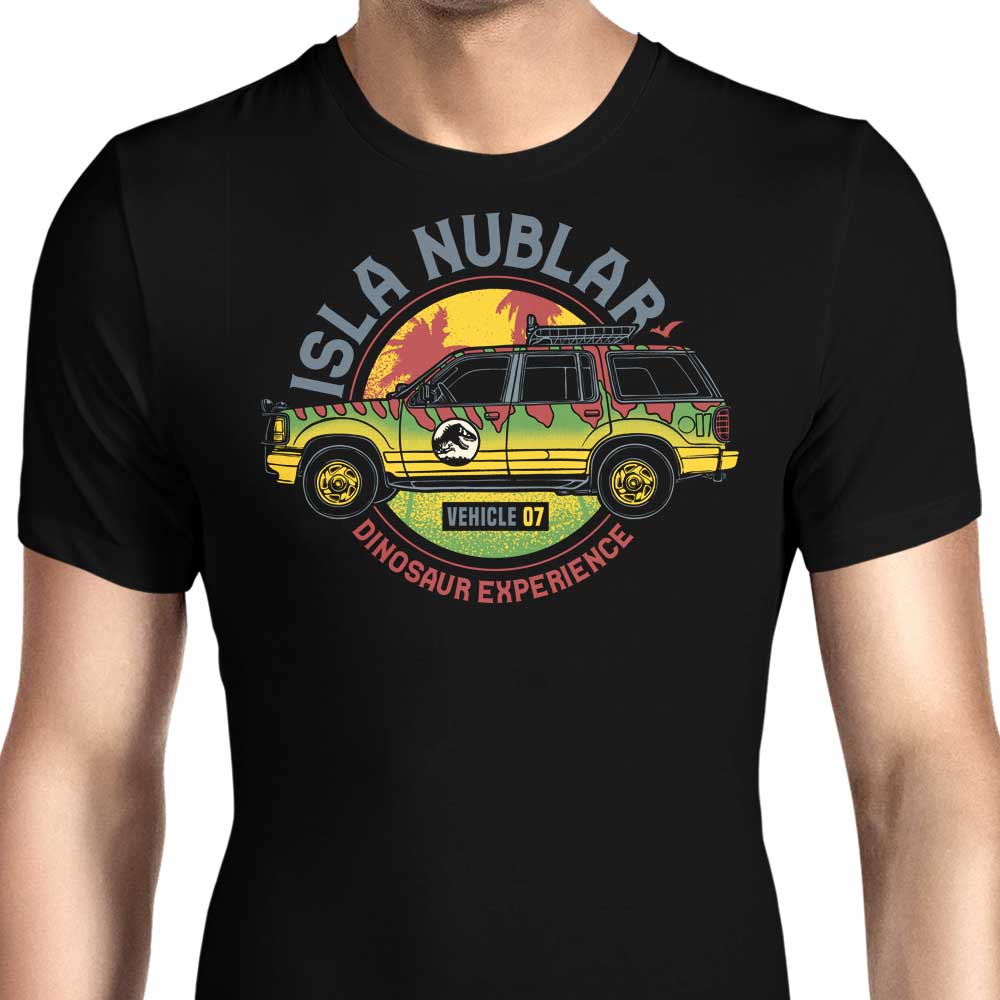 Men's Dinosaur-themed Fashion Experience Apparel