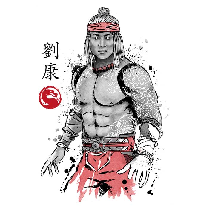 The Chosen One Sumi-e Men's and Women's Unisex Style Tank Top