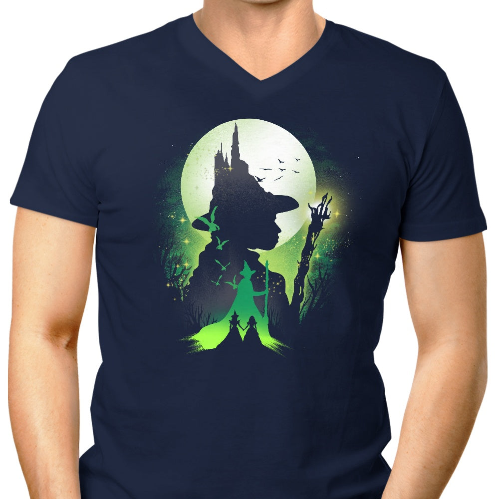 Defy the Forces of Gravity - Men's Stylish V-Neck T-Shirt