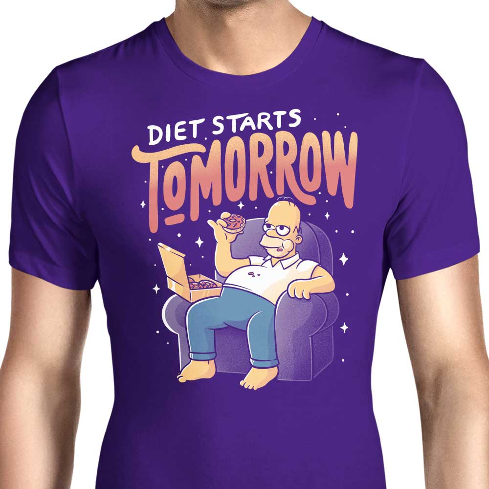 Tomorrow's Diet Men's Fashion Apparel - T-Shirts Collection
