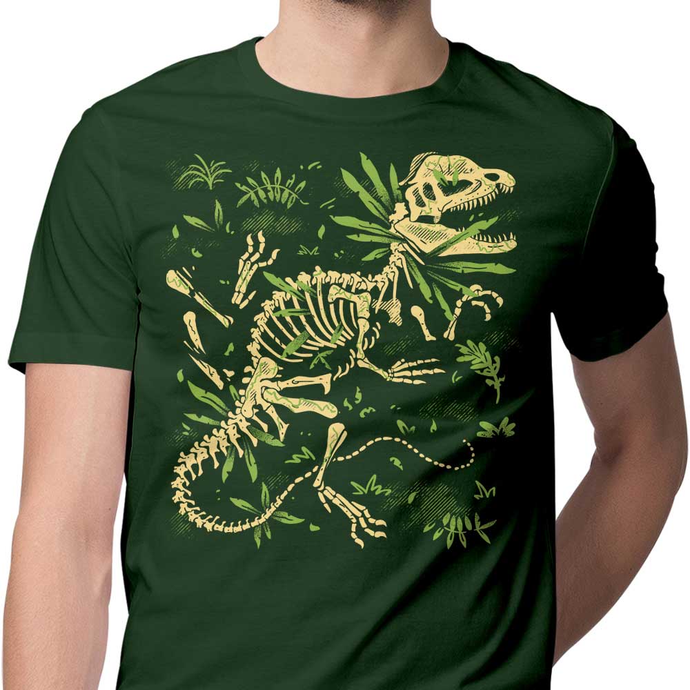 Men's Clothing Featuring Dilophosaurus Fossil Designs by Fitas Artwork