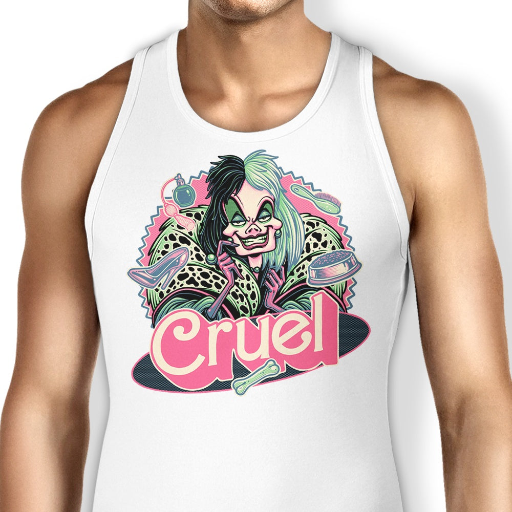Glitchygorilla's Edgy Cruel Lady Tank Top for Fashion Enthusiasts