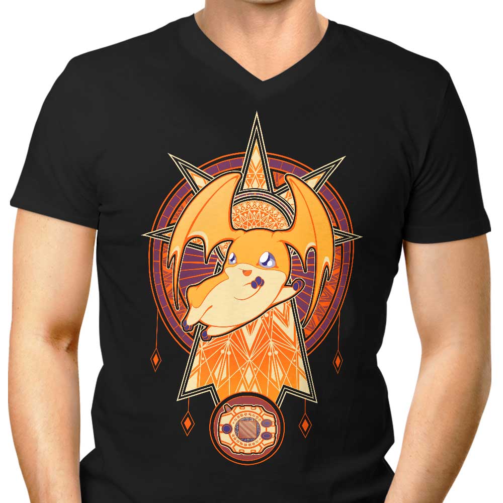 Hope Crest - Men's V-Neck T-Shirt