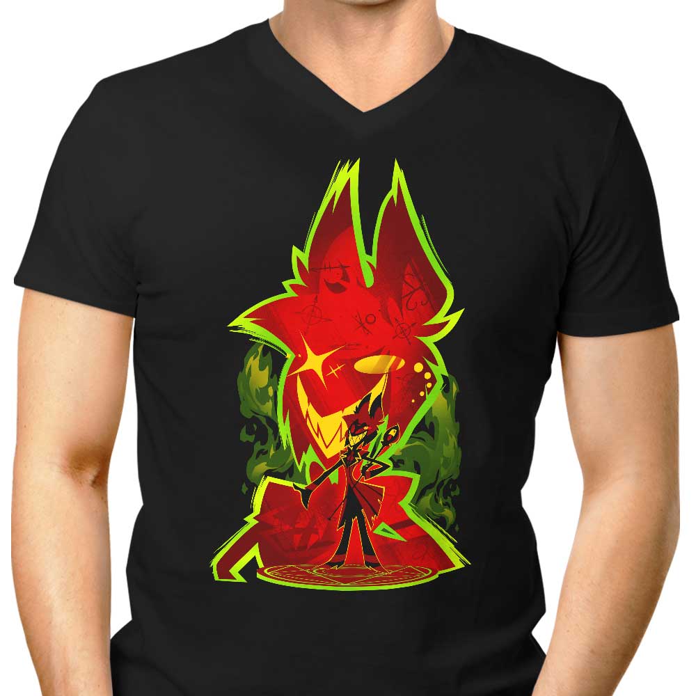 Hypertwenty Men's Stylish V-Neck - The Master of the Airwaves