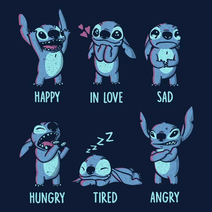 Studio Yumie Monster Emotions Men's and Women's Unisex Tank Tops