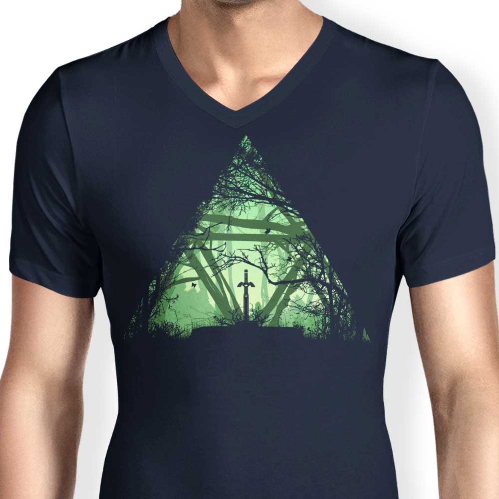 Tree Force Men's Stylish V-Neck Shirt
