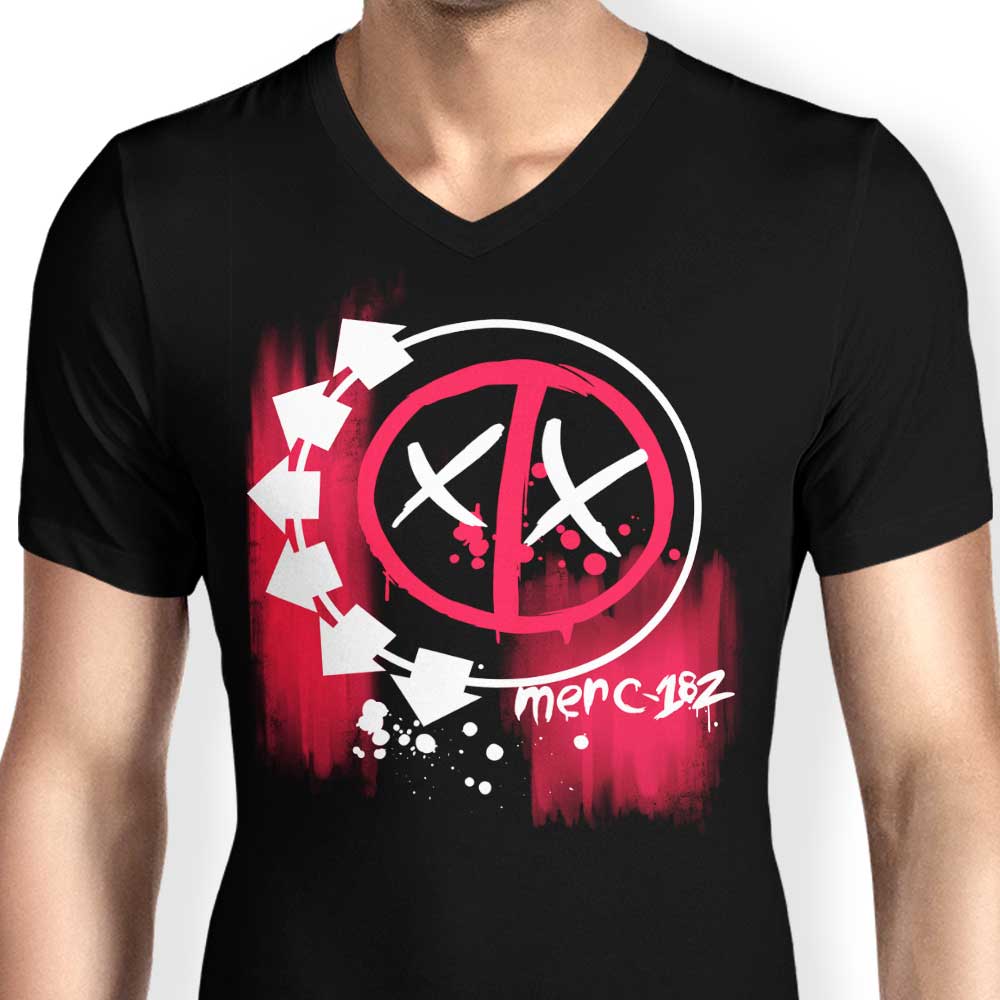 Kinda Creative Men's Stylish V-Neck T-Shirt - Merc-182