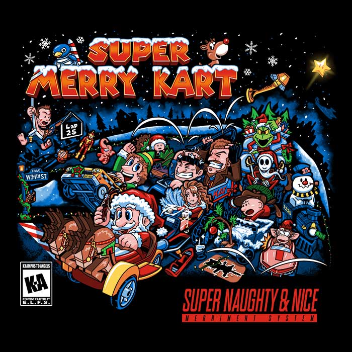 Super Merry Kart Stylish Ringer T-Shirt for Fashion Lovers