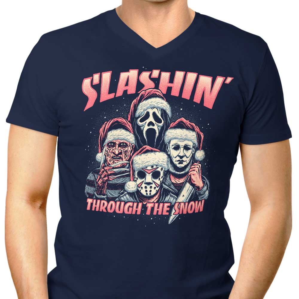 Men's V-Neck T-Shirt - Horror Rhapsody Collection