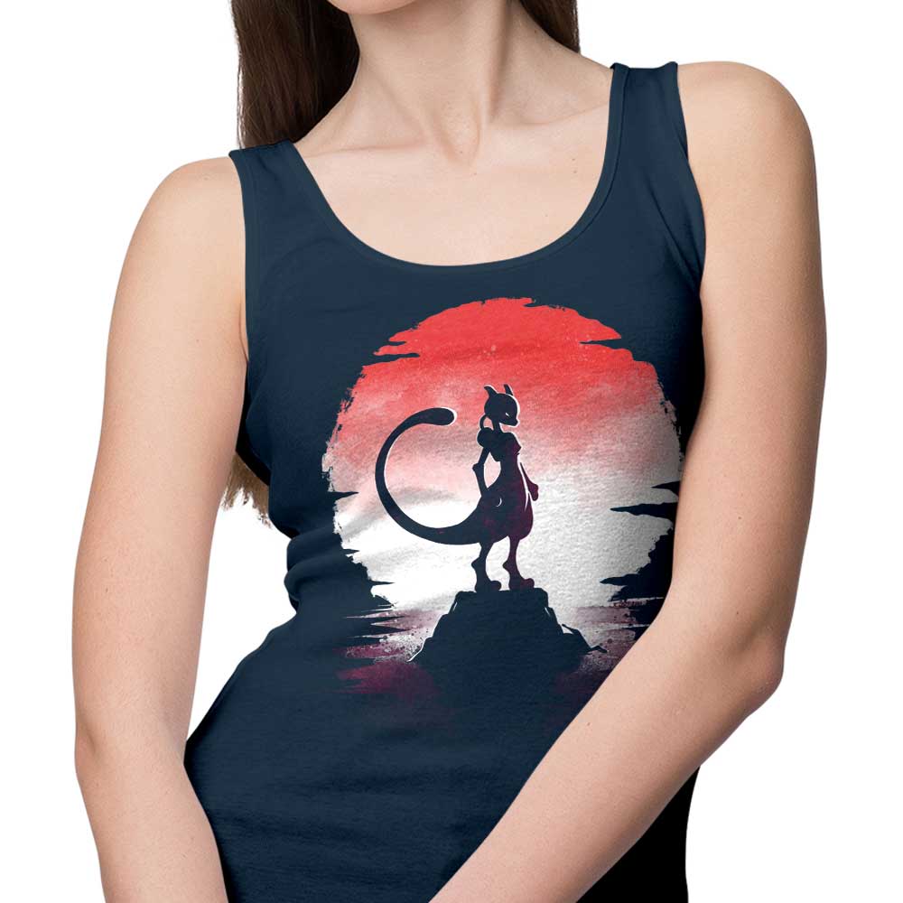 Mysterious Psychic-themed Tank Top Under the Moonlight