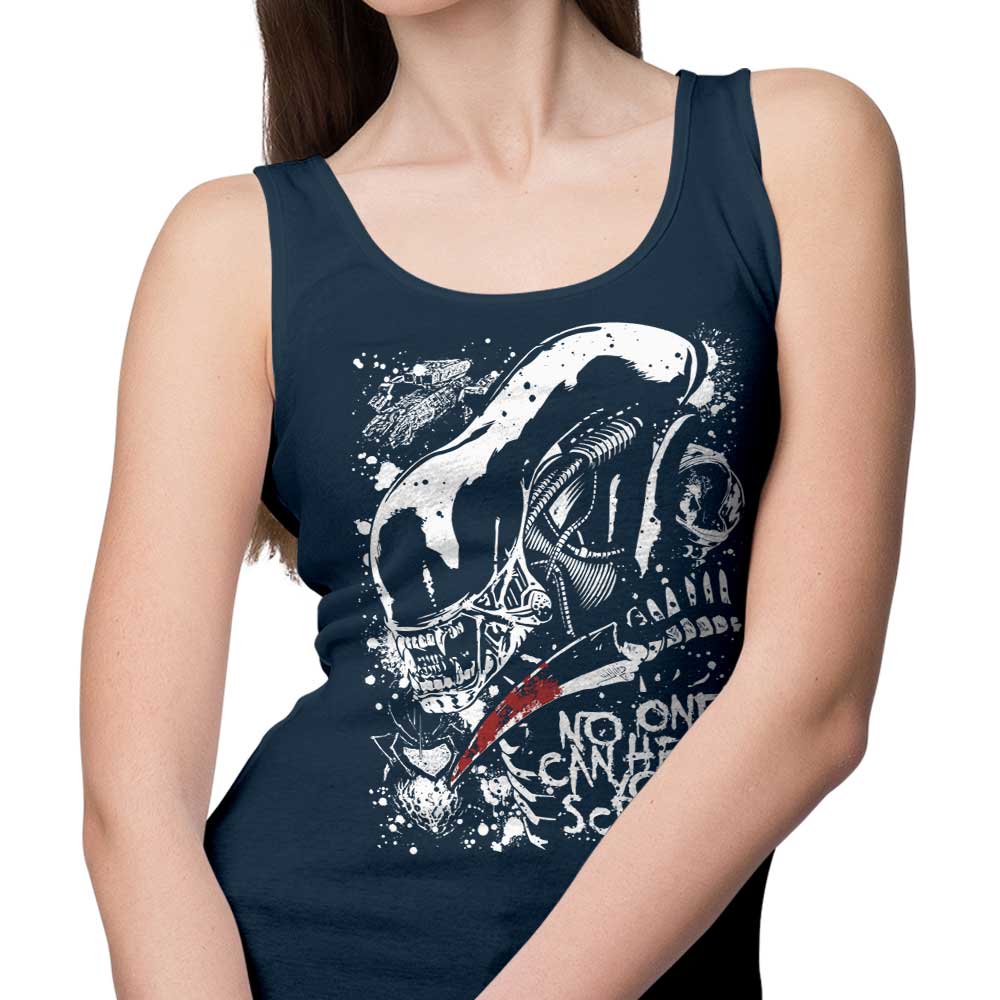 Space Screaming-themed Unisex and Women's Tank Tops