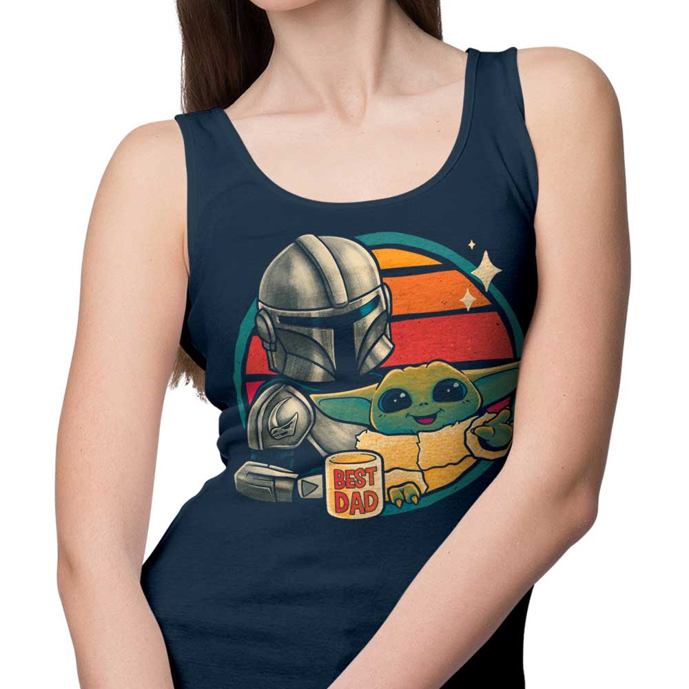 Soft and Comfortable Beskar Dad Unisex and Women's Tank Tops