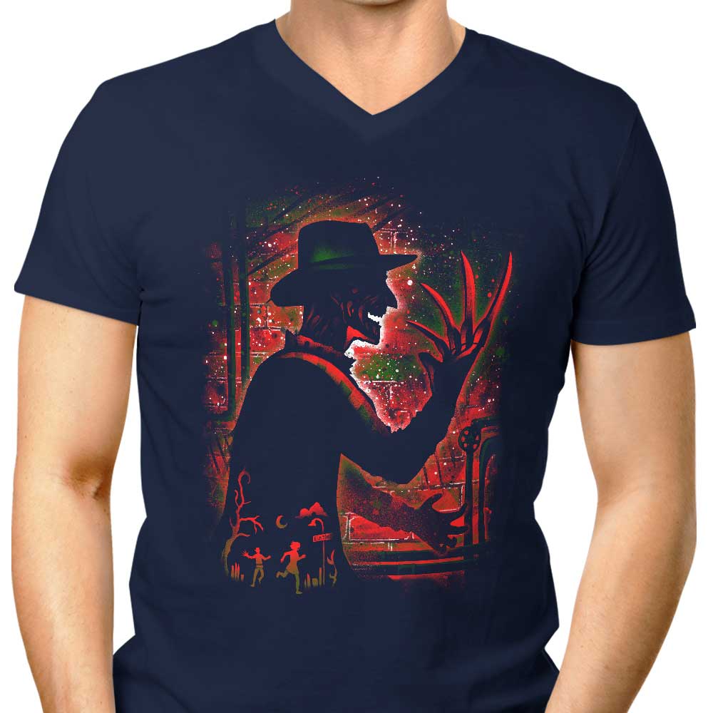 Alemaglia Men's Dream Demon Stylish V-Neck