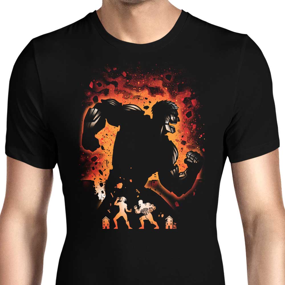 Men's Armored Titan Apparel Collection - T-Shirts and Premium T-Shirts