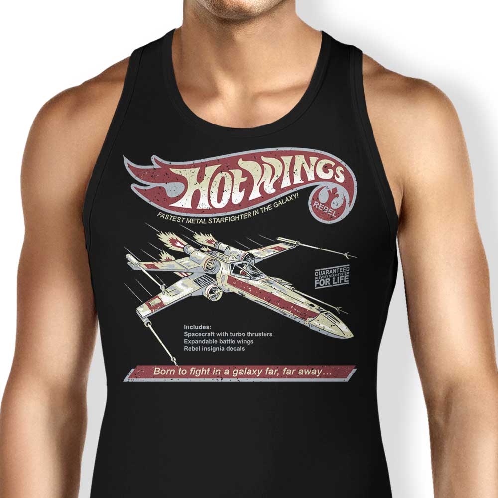 Rebel Hot Wings Style Tank Top for Fashion Enthusiasts