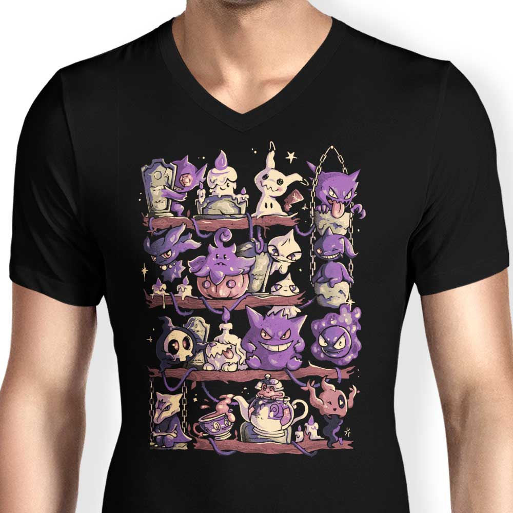 Men's V-Neck Ghost Shelf T-Shirt