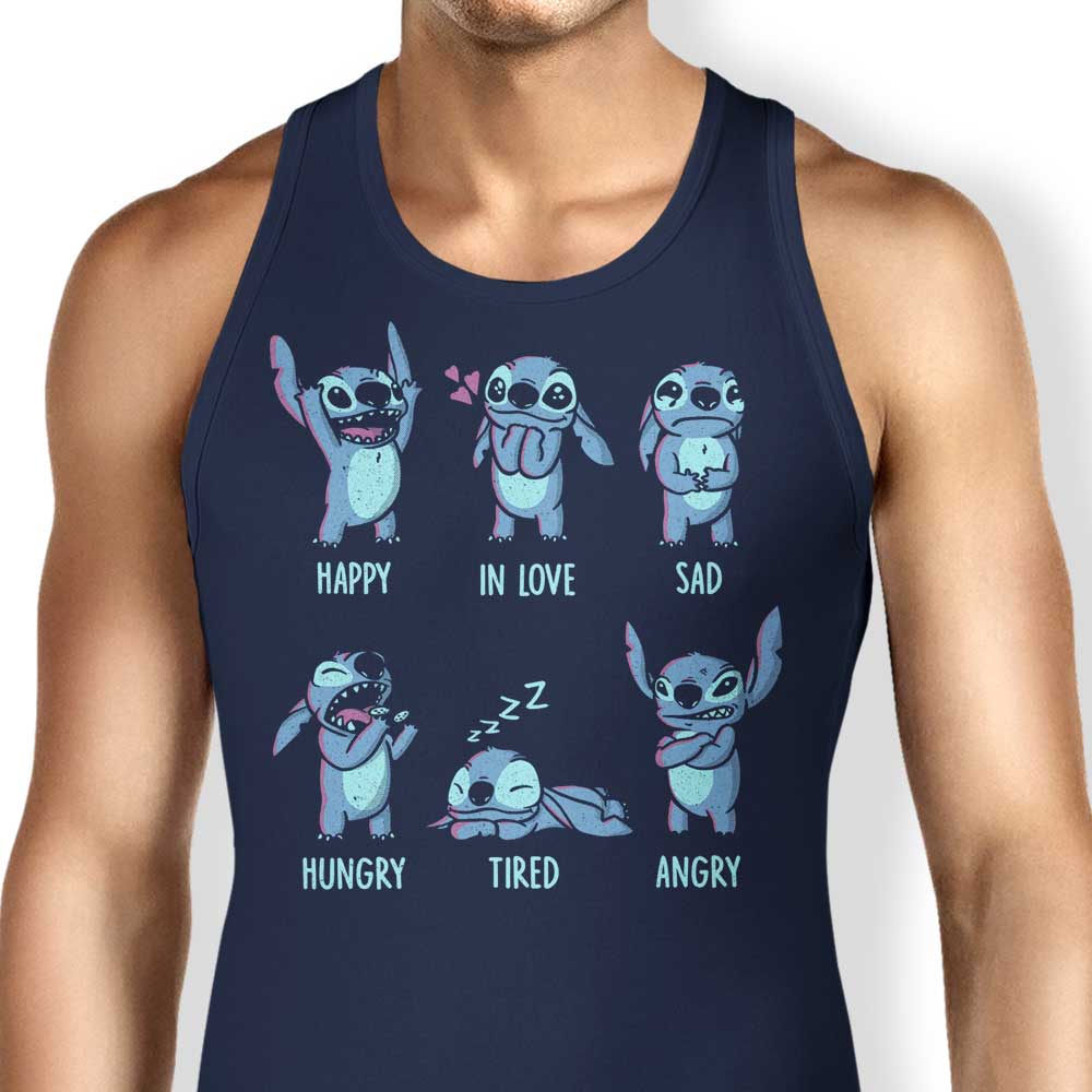 Studio Yumie Monster Emotions Men's and Women's Unisex Tank Tops