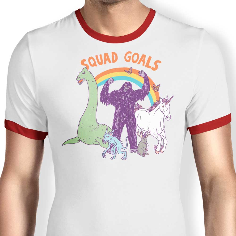 Mythical Squad Goals Men's Classic Ringer T-Shirt