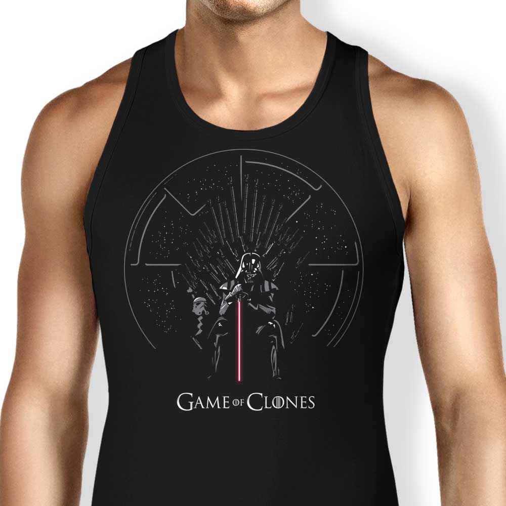 Foureyedesign's Comfortable Game of Clones Tank Tops for Men and Women