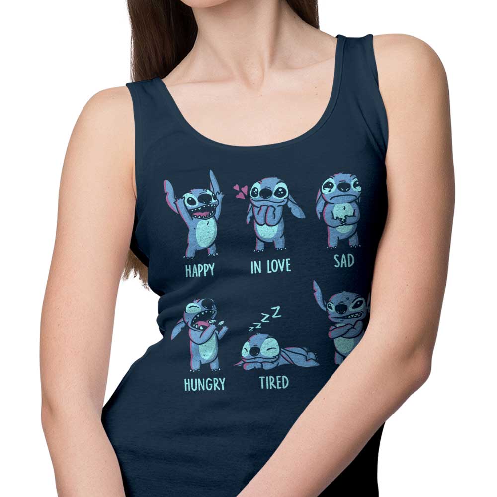 Studio Yumie Monster Emotions Men's and Women's Unisex Tank Tops
