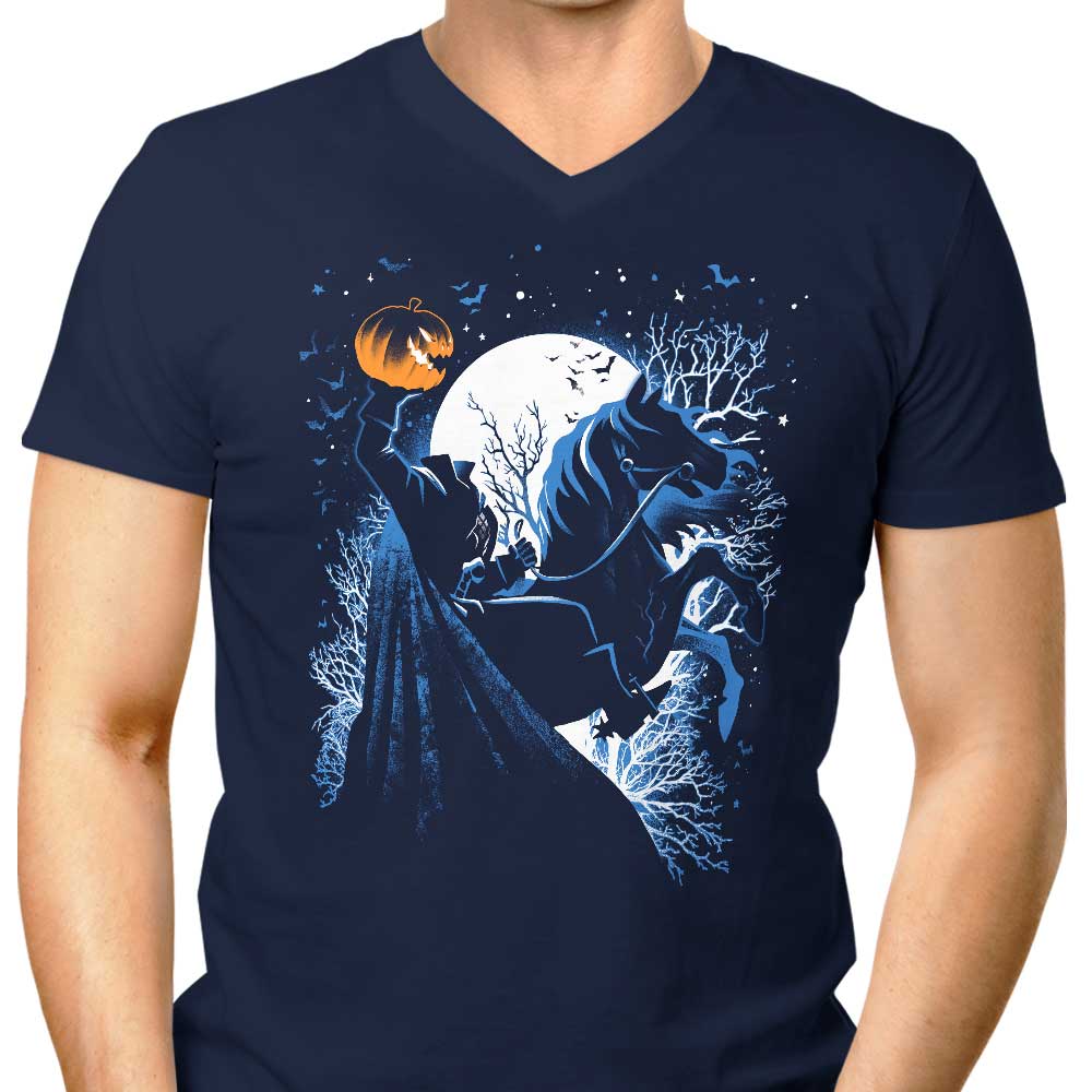 The Mysterious Dark Avenger - Men's Stylish V-Neck Top