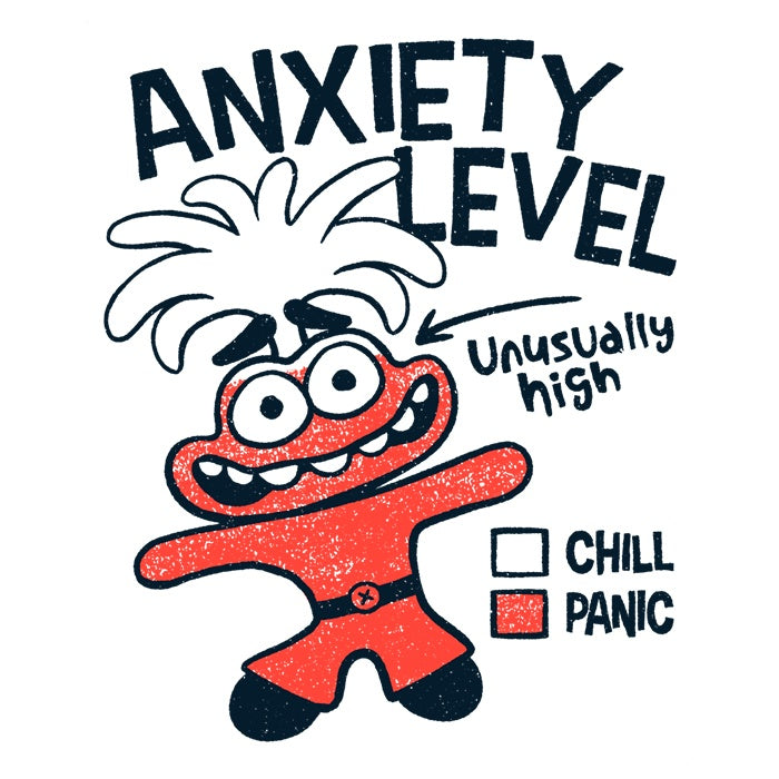 Teesgeex's Comfortable Anxiety Level Tank Top