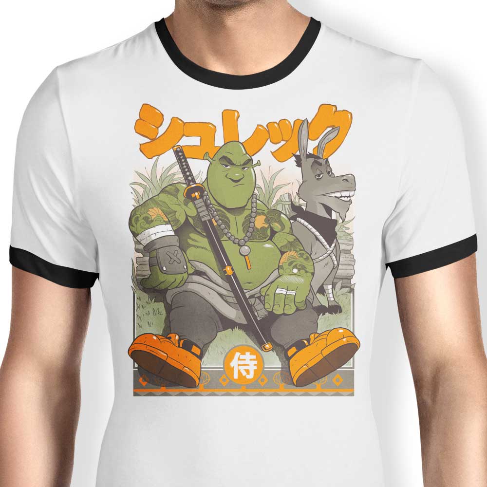 Samurai Shurekku Men's Classic Ringer Style T-Shirt