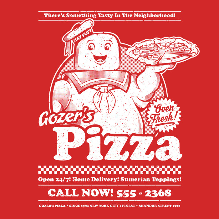 Gozer's Pizza Stylish Tank Top for Trendy Wear