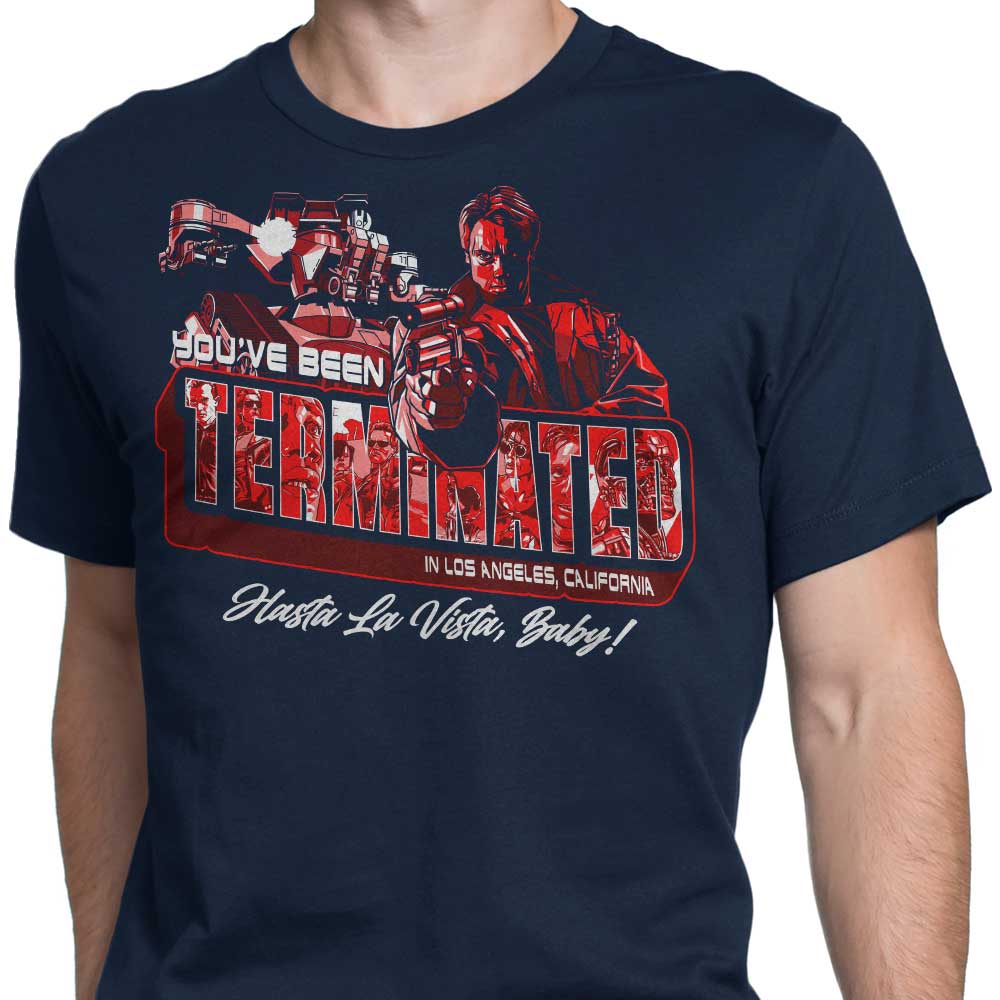 Men's 'You've Been Terminated' Apparel Collection - T-Shirts and Premium T-Shirts